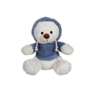 Sweat Friends Color Bear Plush Toy - 40cm Soft and Cuddly Bear with Hoodie