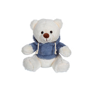 Sweat Friends Color Bear Plush Toy - 40cm Soft and Cuddly Bear with Hoodie