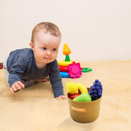 Fruit Toys for Kids -  5 Piece Foods Playset for Kids