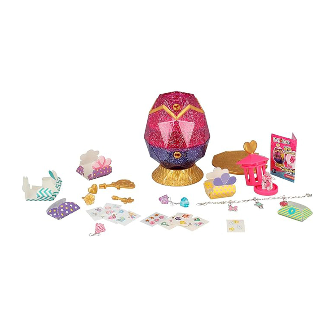 Funlockets Secret Crystal Egg Jewellery Box - Collectible Surprise Toy (20+ Surprises) - Toyspry