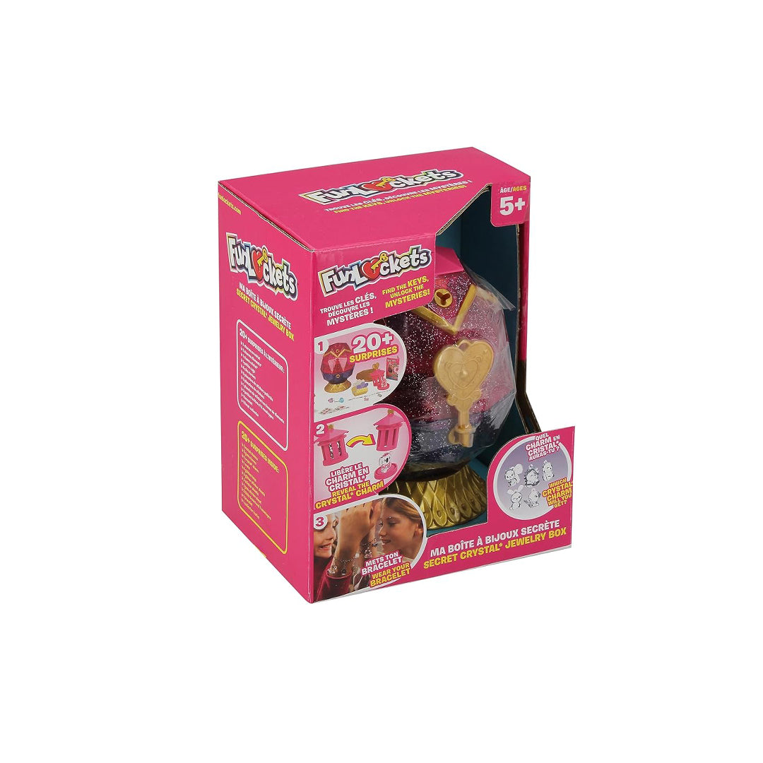 Funlockets Secret Crystal Jewellery Box with packaging
