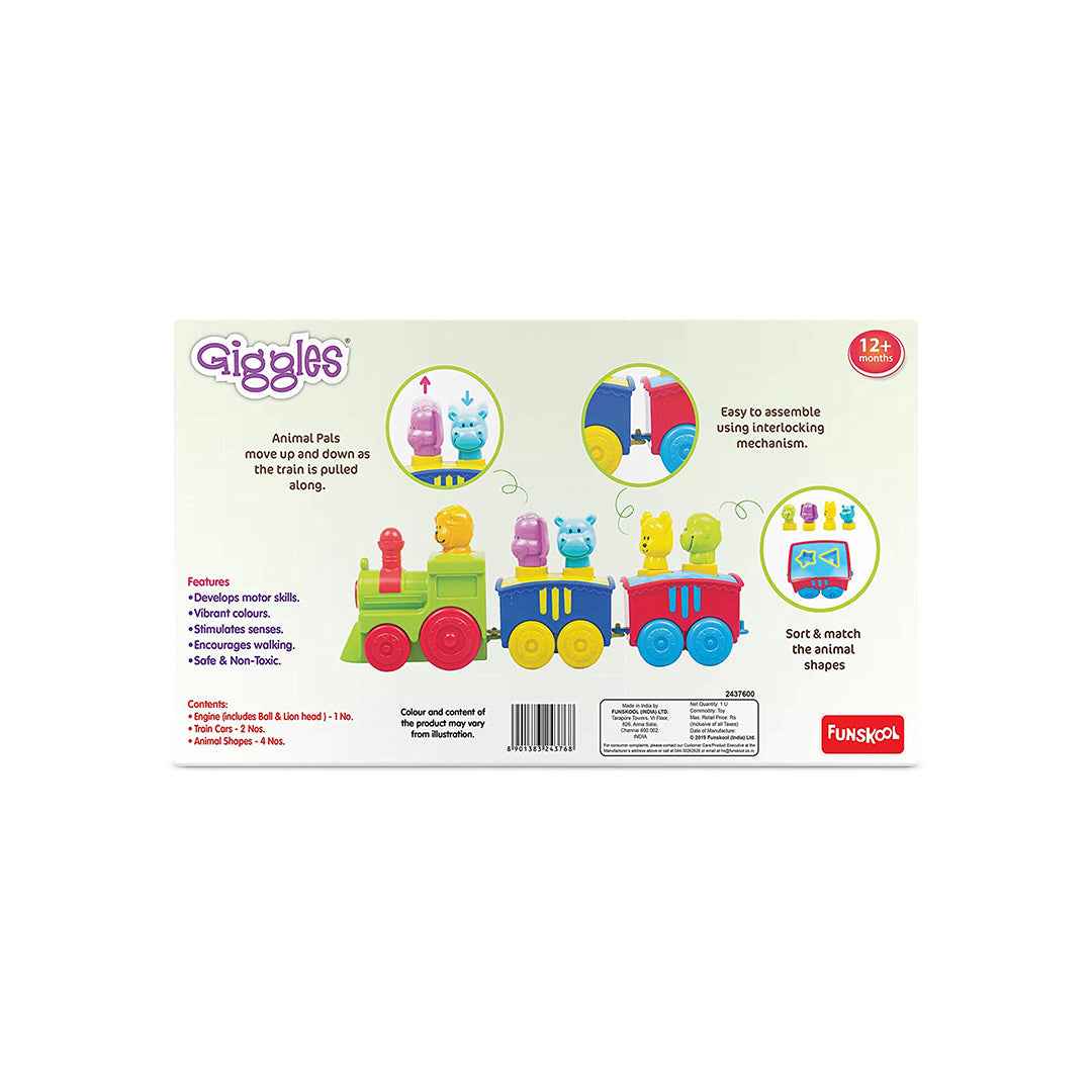 Funskool Activity Pop-Up Train - Interactive Toddler Toy - Toyspry
