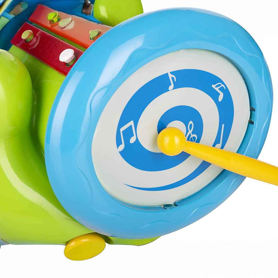 Funskool Musical Snail - Musical Toddler Toy (Blue)