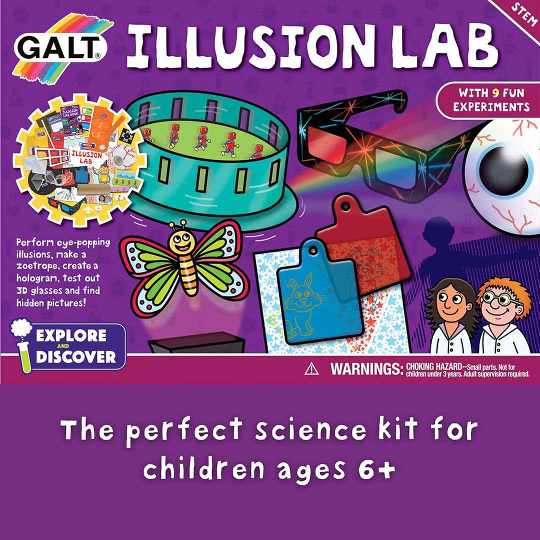 Galt Illusion Lab Science Kit - Toyspry