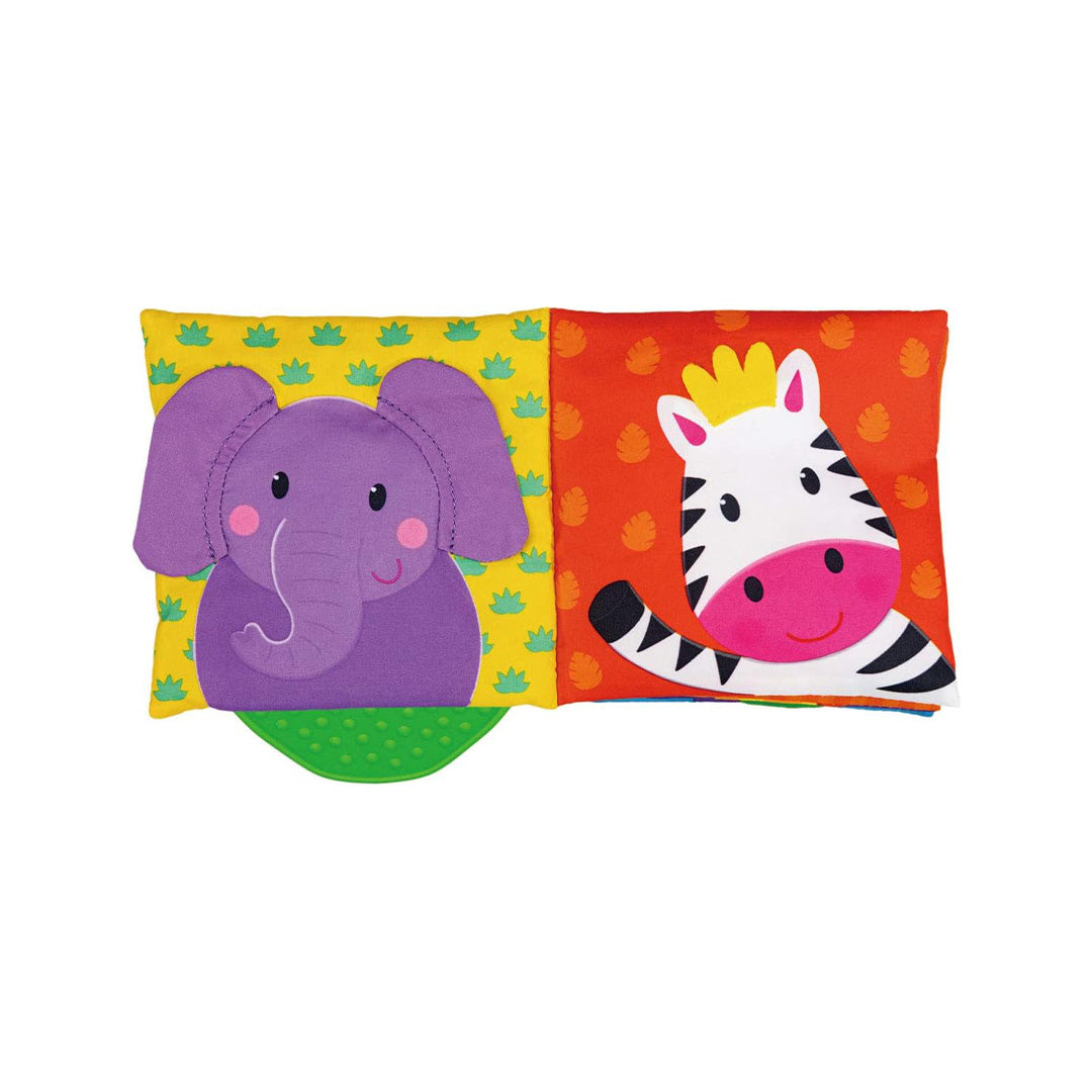 Galt Jungle Teether Book - Soft Book for Baby's
