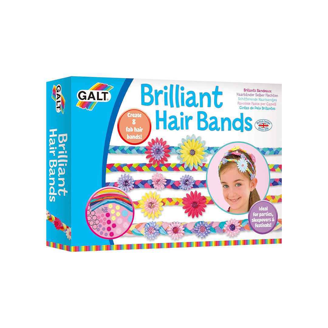 Galt Toys Hair Band Kit - Create Your Own Colorful Accessories - Toyspry