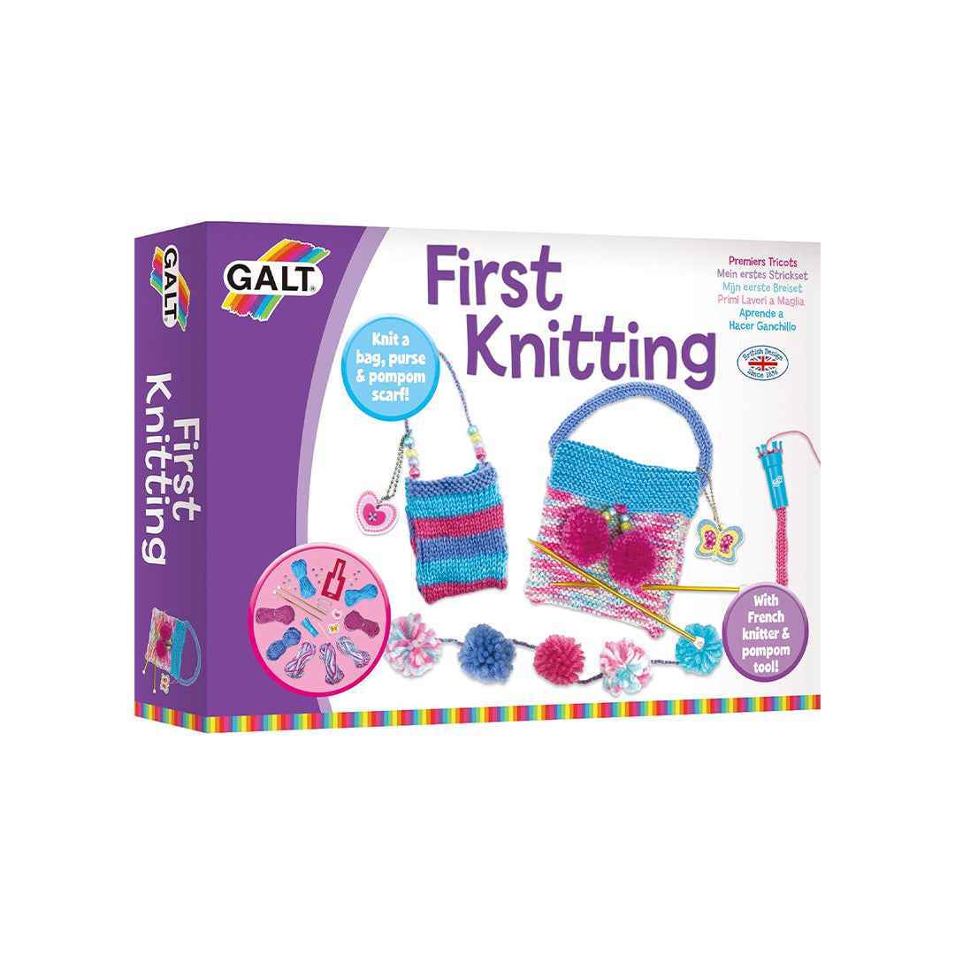 Galt Toys First Knitting Craft Kit for Girls (Copy)