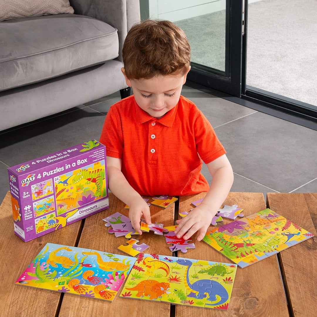 GALT Toys 2 Giant Floor Puzzles In A Box Dinosaurs/Farm 30 Pieces Each New | UK GALT Toys 2 Giant Floor Puzzles In A Box Dinosaurs/Farm 30 Pieces Each New | UK