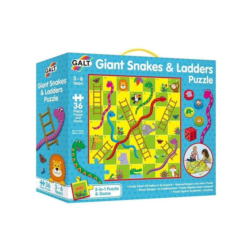 Galt Toys Giant Snake and Ladder Puzzle Game