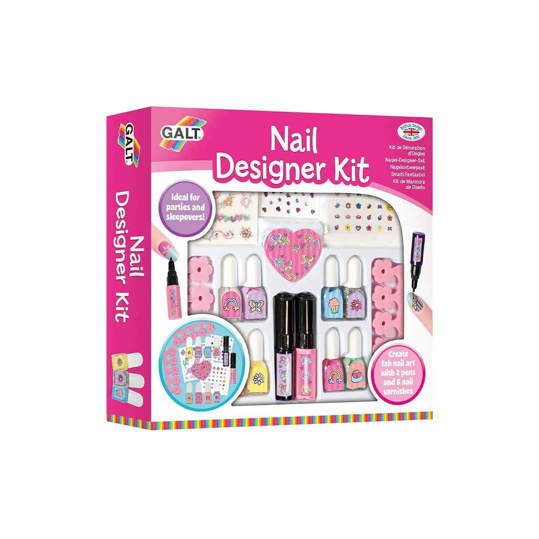Galt Toys Nail Polish Kit & Tattoo Designer for Creative Fun