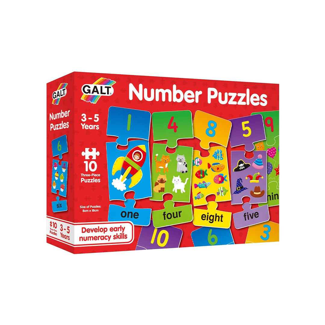Galt Toys Number Puzzle Set - Toyspry