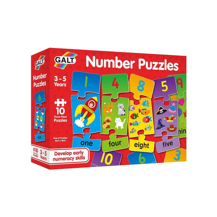 Galt Toys Number Puzzle Set - Toyspry