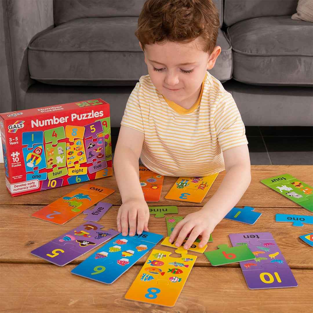 Galt Toys Number Puzzle Set - Toyspry