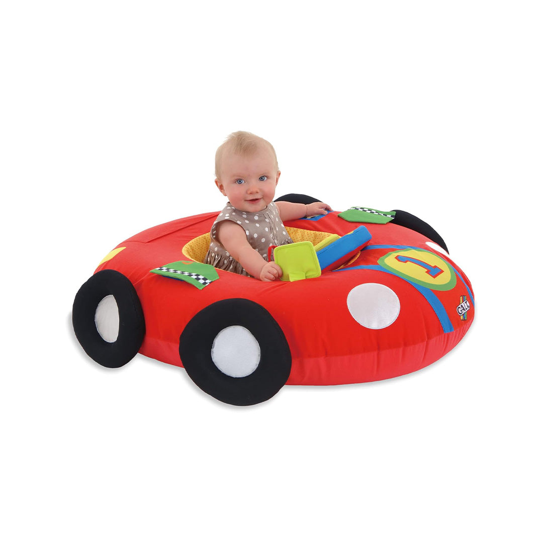 Galt Toys Playnest Car inflatable racing car with electronic dashboard for toddlers