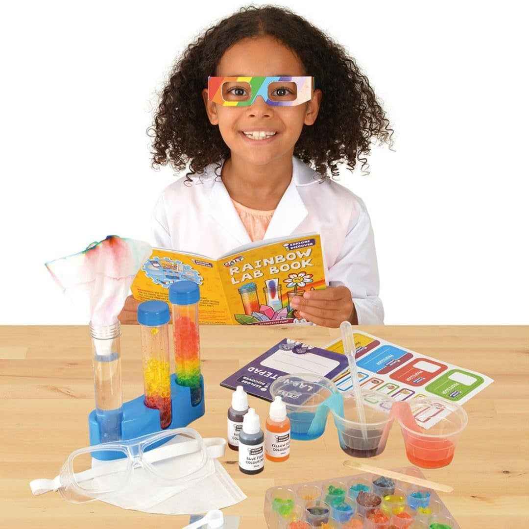 Galt Toys Rainbow Lab Science Kit for Creative Learning and Experiments - Toyspry