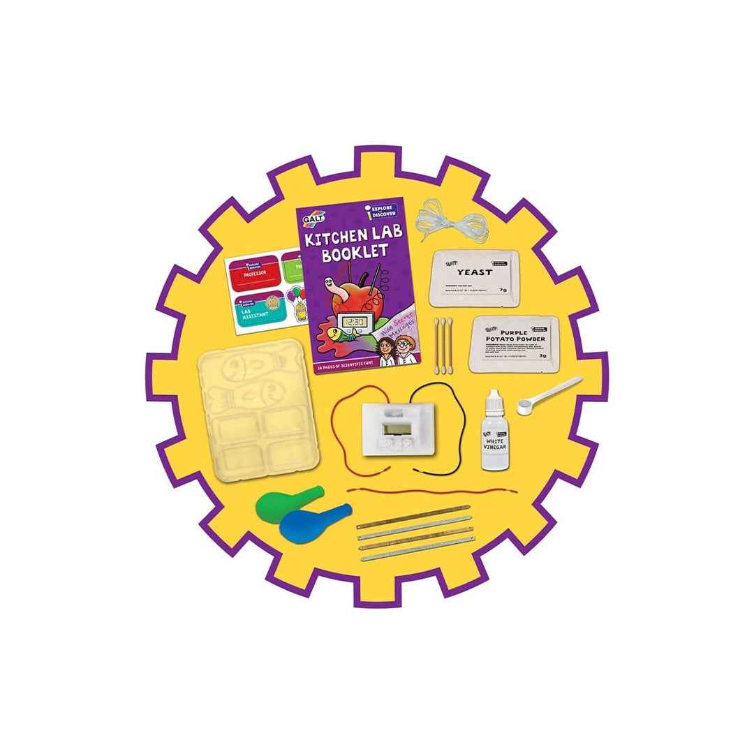 Galt Toys STEM Kitchen Lab Science Kit for Young Scientists - Toyspry