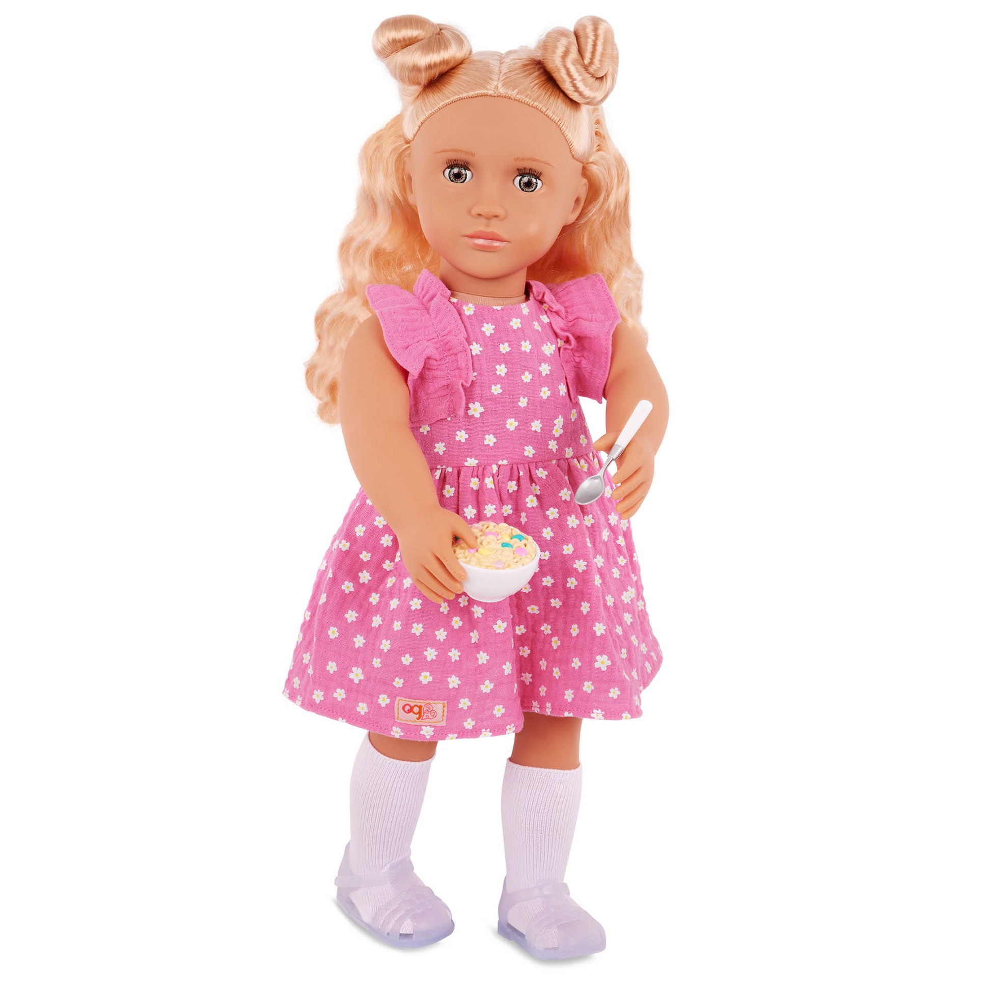 Our Generation Gillian Doll - 18-inch Doll with Pajamas and Accessories