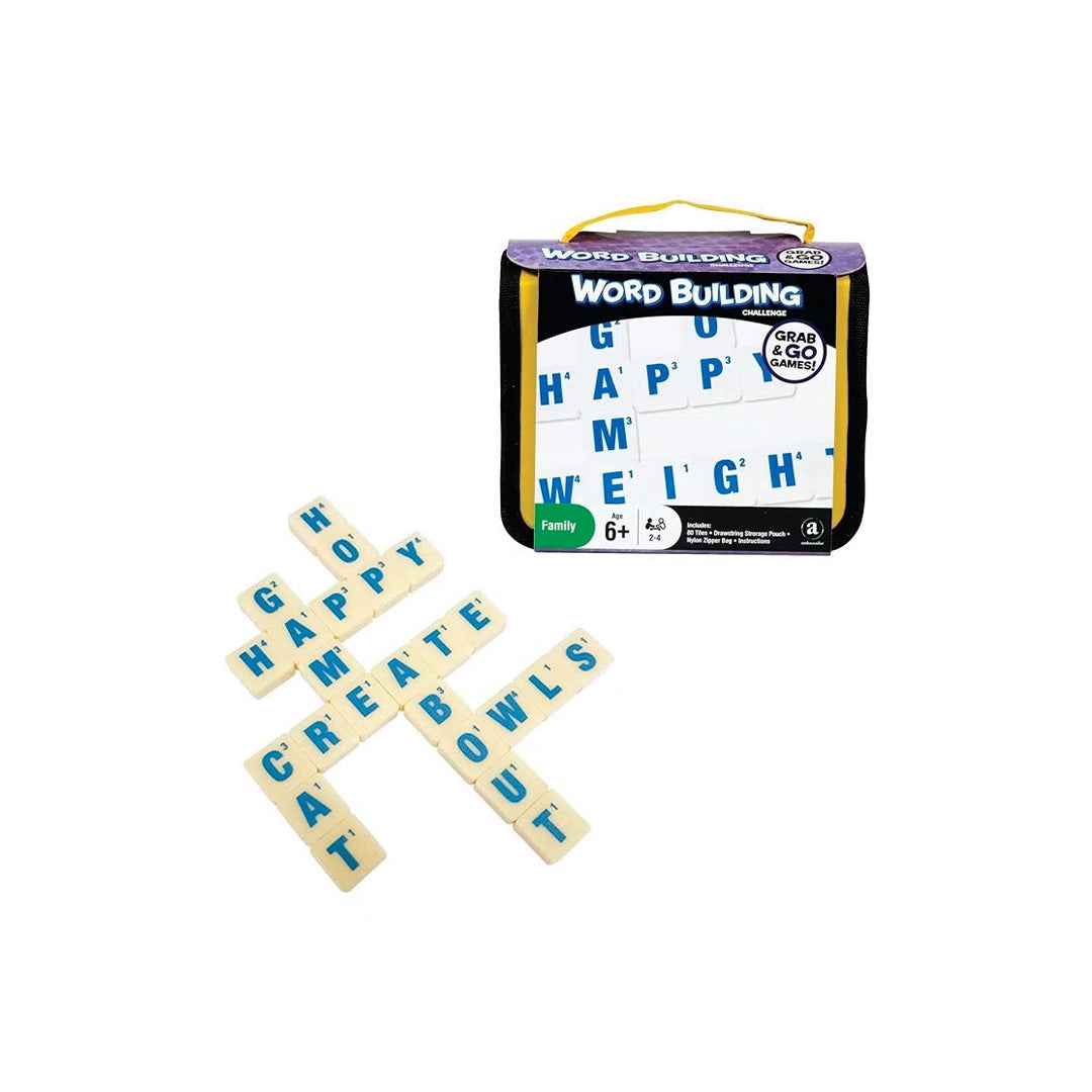 Ambassador Travel Word Building Game | Grab & Go Educational Game - Toyspry