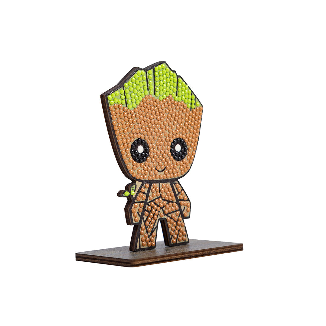 Craft Buddy Marvel Groot Crystal Art Buddy - Toyspry
