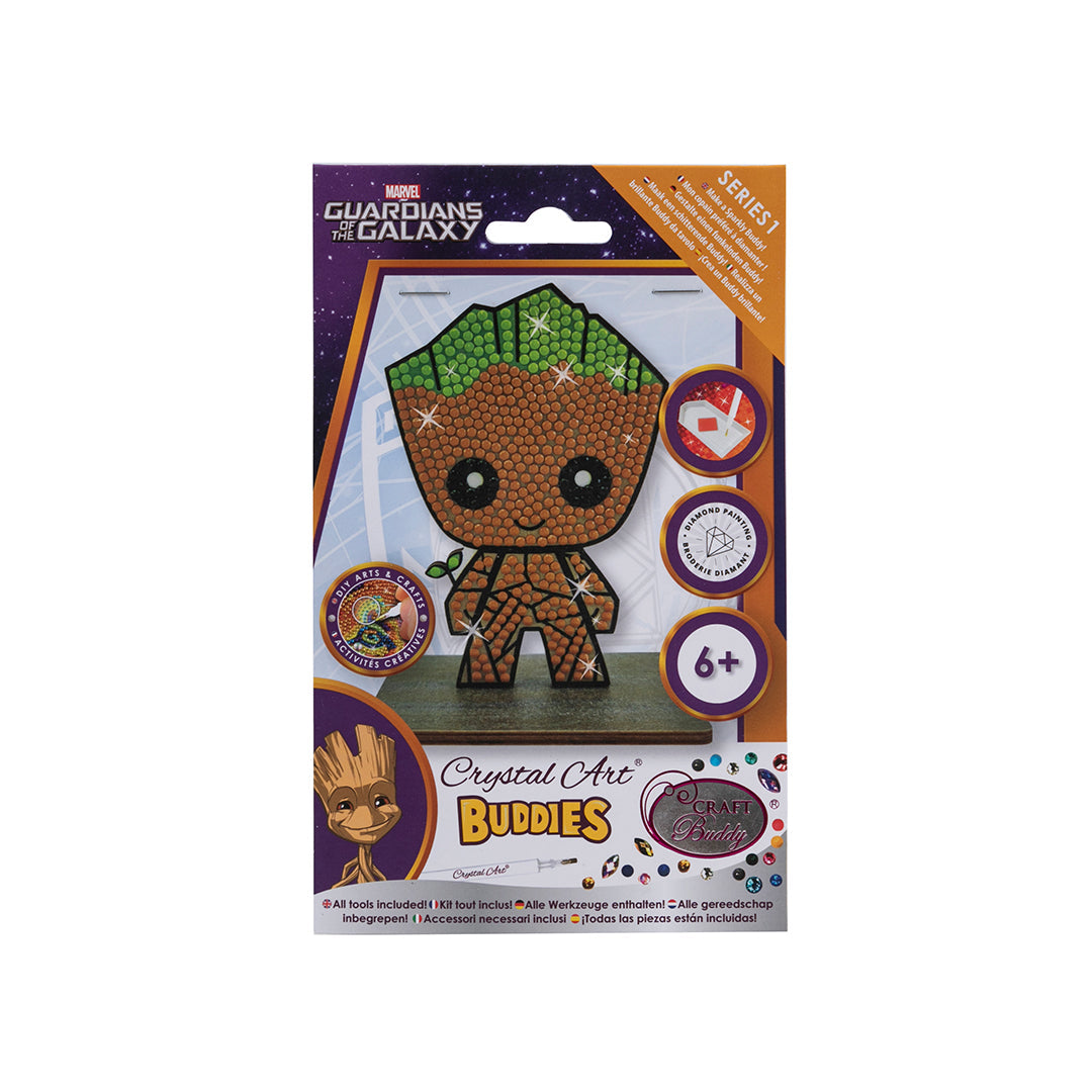Craft Buddy Marvel Groot Crystal Art Buddy - Toyspry