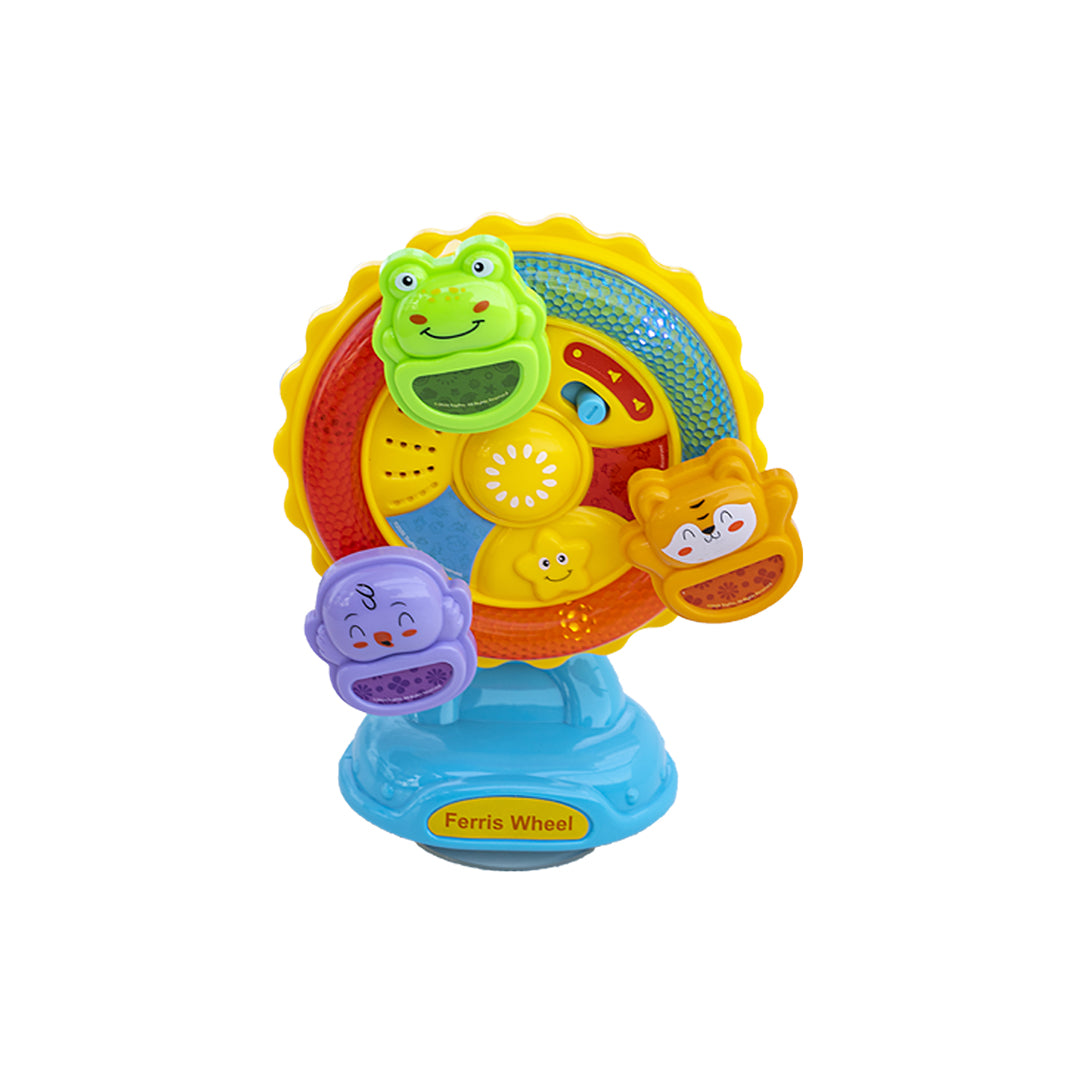 HapeeCapee Animal Ferris Wheel - Baby Sensory Toy with Lights and Music