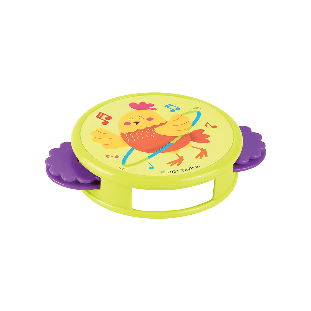 HapeeCapee My 1st Drum Set - Musical Toy with Drum, Tambourine, and Maracas
