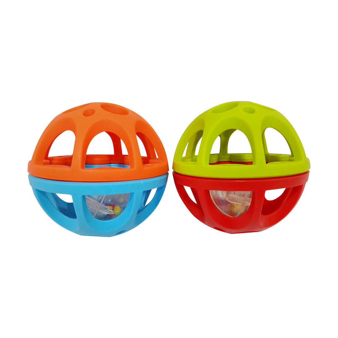 Hapee Capee Bend N' Roll Ball - Soft Sensory Baby Toy - Toyspry