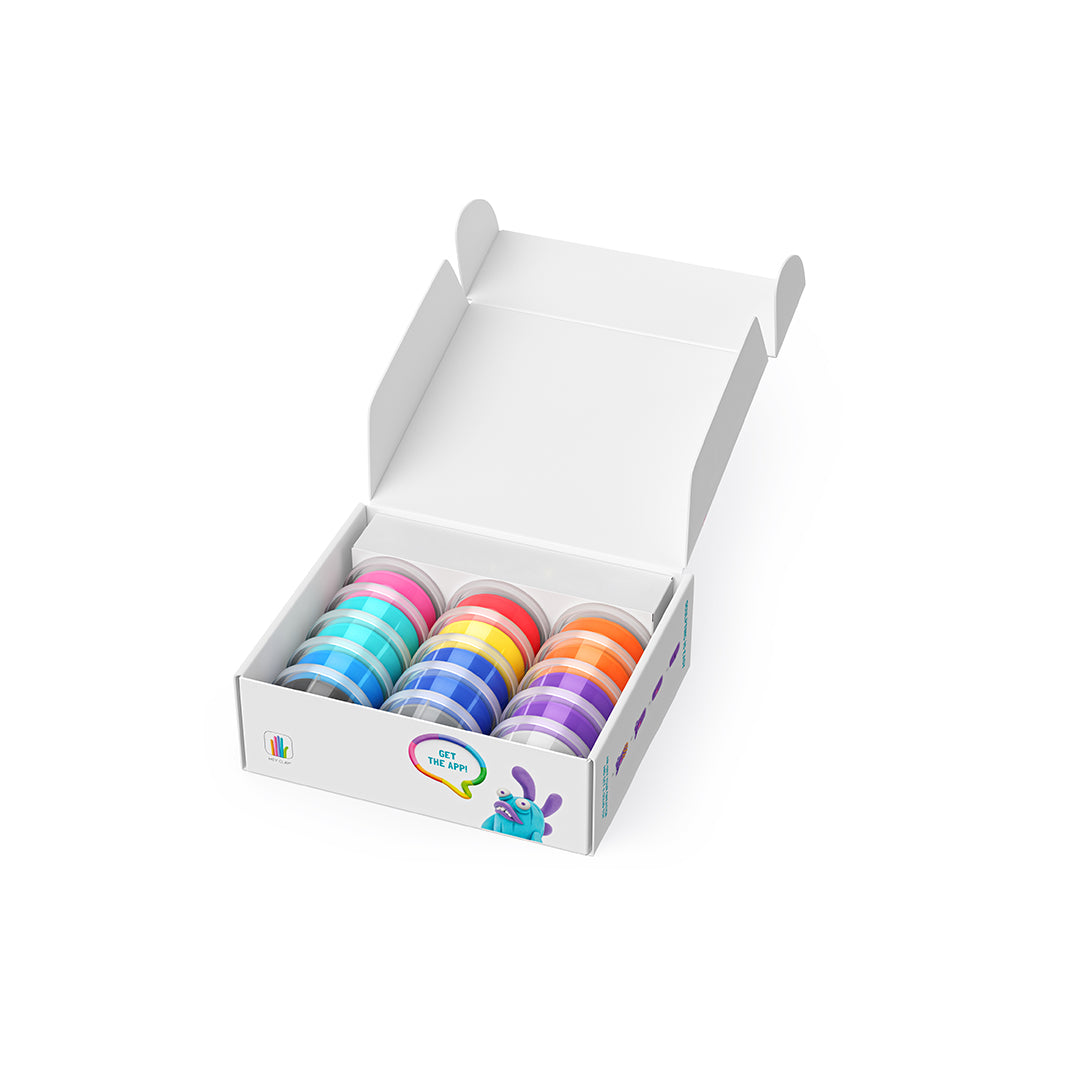 Hey Clay Beasts - Kids Air-Dry Sculpting Clay Kit