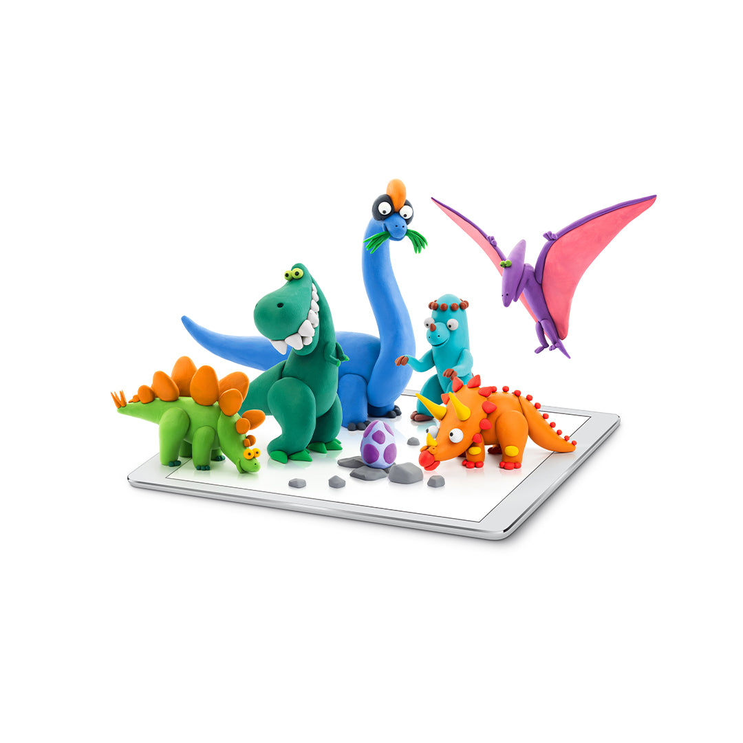 Hey Clay Dinosaurs - Kids Air-Dry Sculpting Clay Set