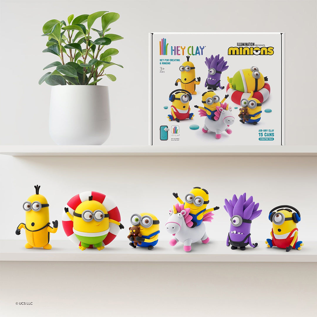 Hey Clay Minions Modelling Kit for educational toys UAE.
