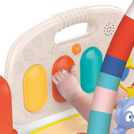 Huanger Baby Play Mat with Piano: Infant Gym & Tummy Time Toys
