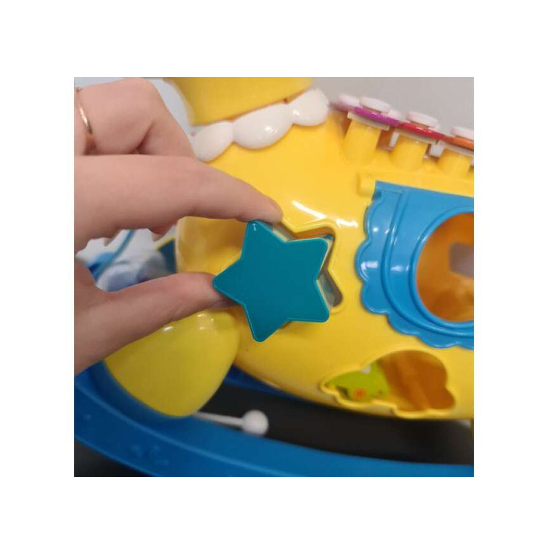 Huanger Musical Horse Rocker - Educational Toddler Toy - Toyspry