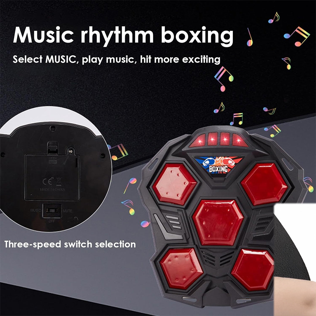 Interactive Boxing Training Machine for Kids | Scoring Music Boxing Toy to Improve Hand-Eye Coordination