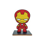 Iron Man Crystal Art Buddy - Marvel Diamond Painting Craft Kit