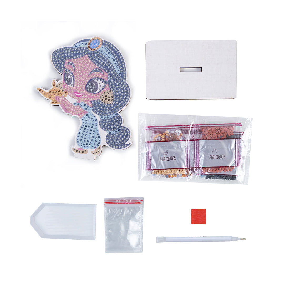 Craft Buddy Disney Princess Jasmine Crystal Art Buddy - Toyspry