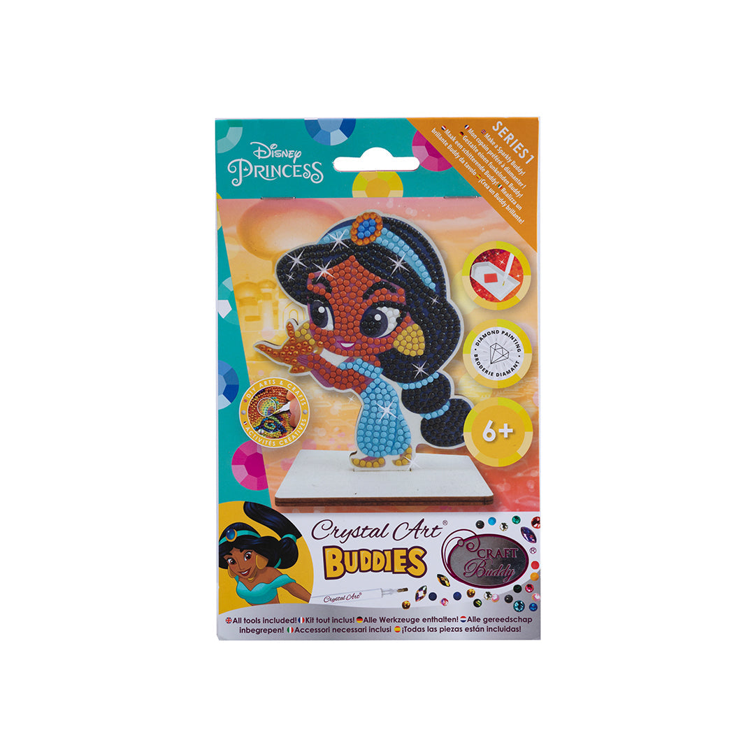Craft Buddy Disney Princess Jasmine Crystal Art Buddy - Toyspry