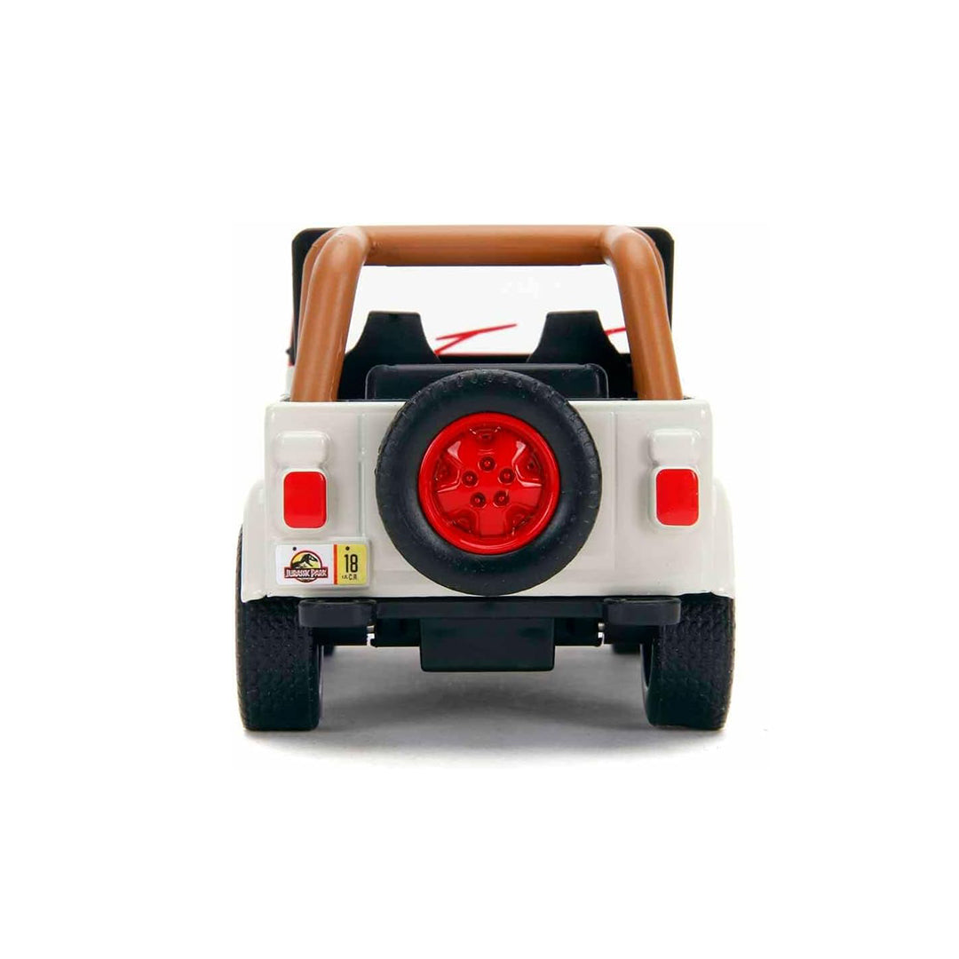 Jurassic World Jeep Wrangler - 1:32 Diecast Model Car - Toyspry