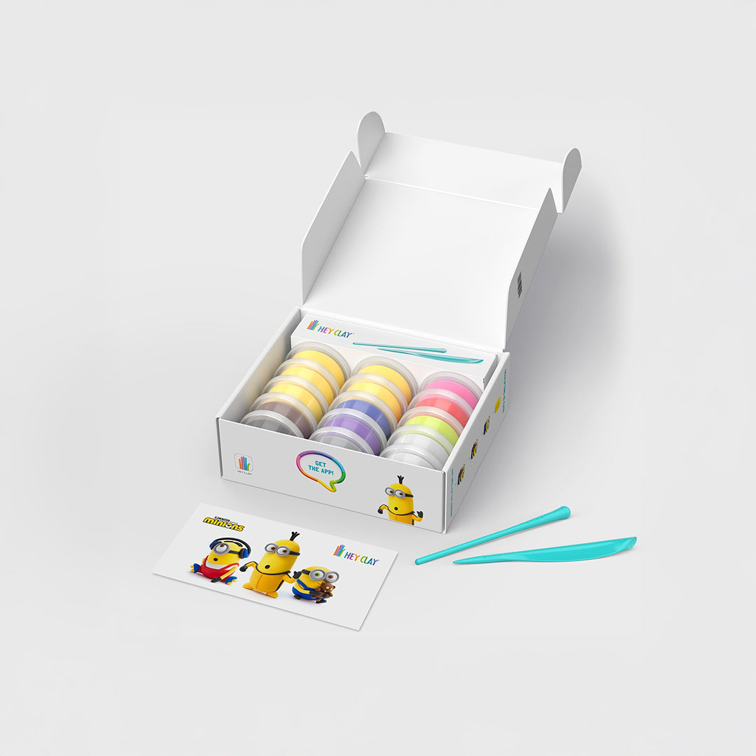 Hey Clay Minions - Interactive Air-Dry Clay Playset with App