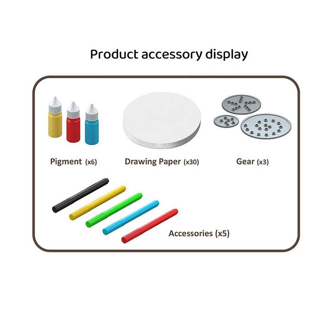 Kaleidoscope Drawing Board: 2-in-1 Educational Art Toy - Toyspry