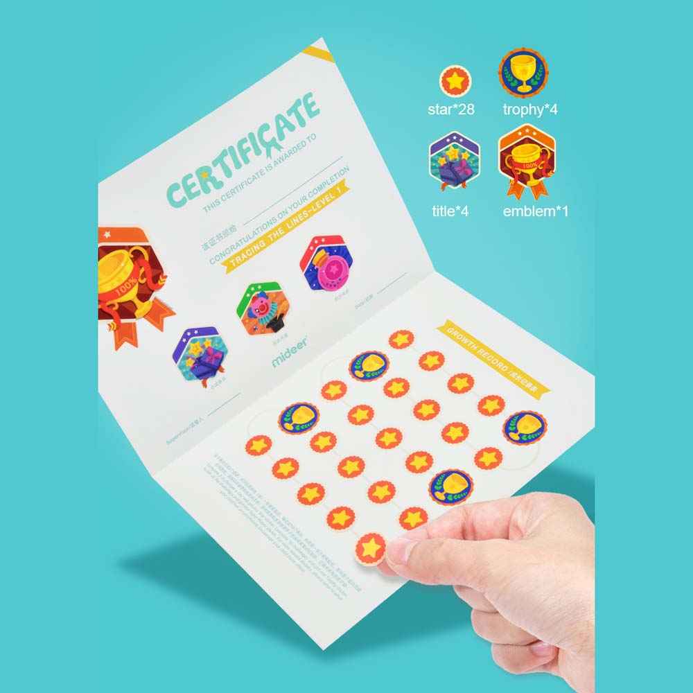 Mideer Dot-to-Dots Wipe-Clean Workbook