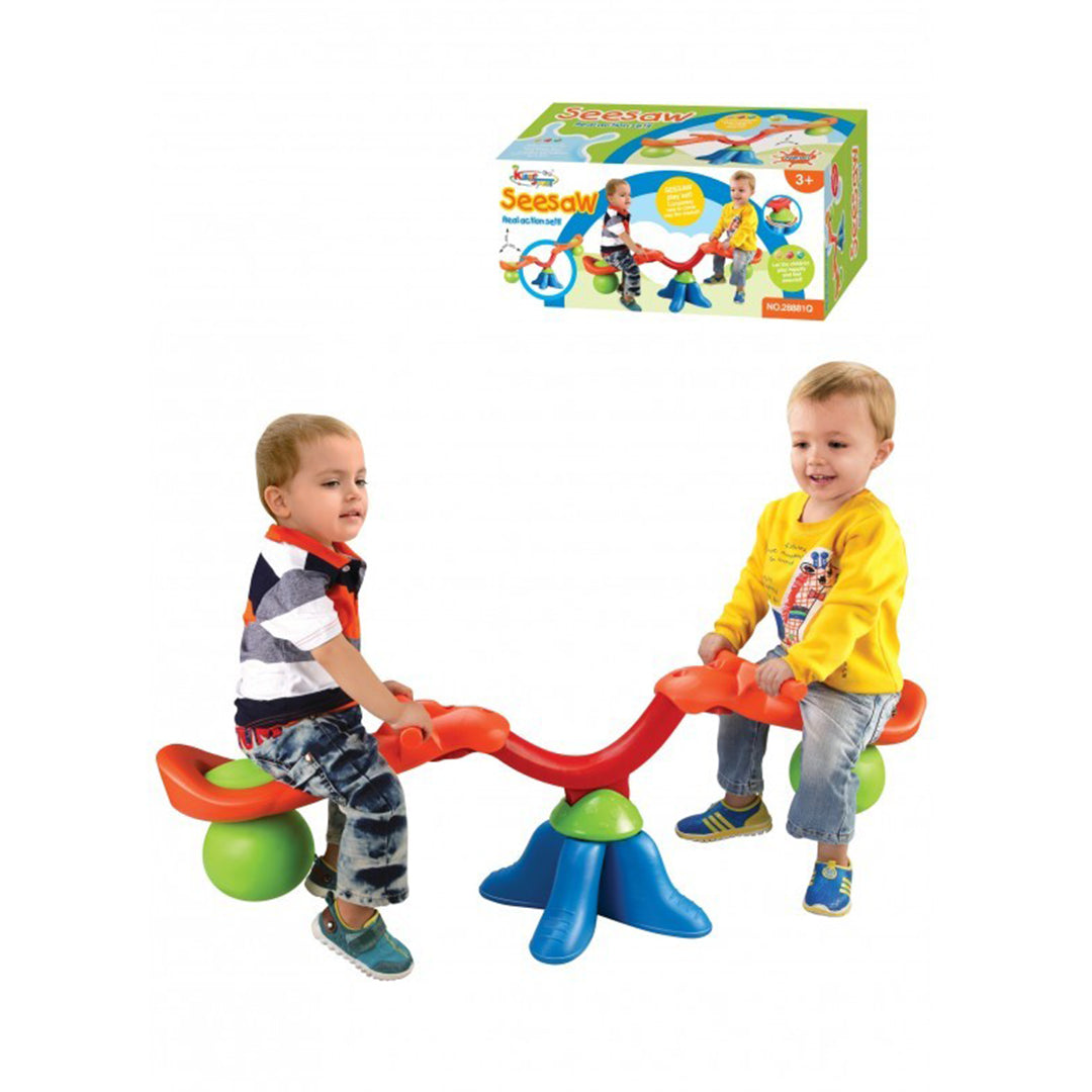Kid's 360° Rotating Seesaw Indoor & Outdoor Play Set - Toyspry