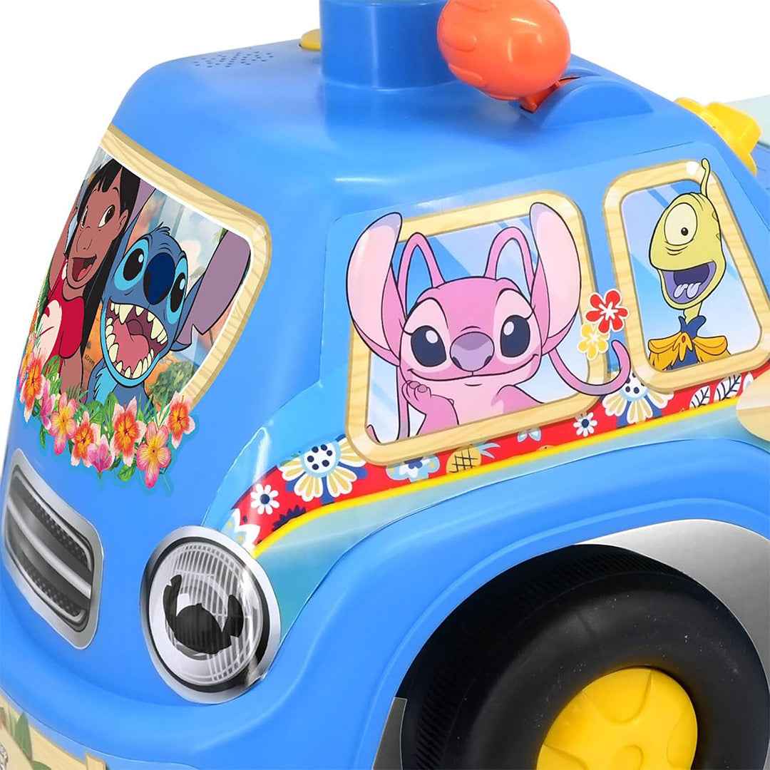 Kiddieland Lights N Sounds Stitch Adventure Ride On Car