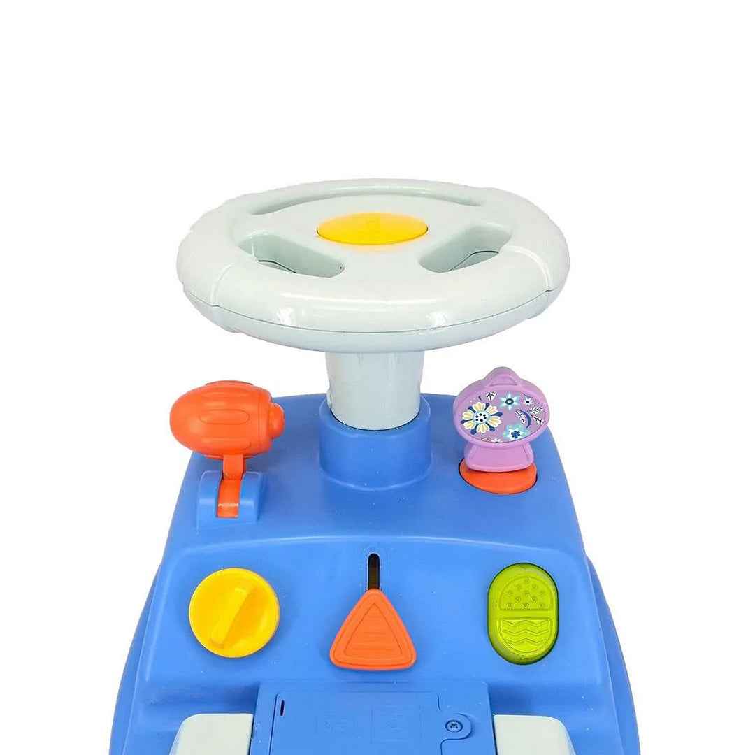 Kiddieland Stitch Adventure - Ride-On Car with Lights & Sounds