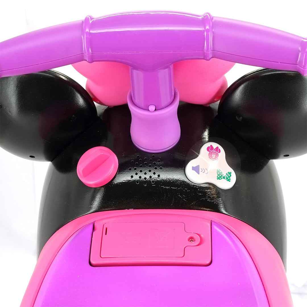 Kiddieland Minnie Zoom - Ride-On Car with Lights & Sounds - Toyspry