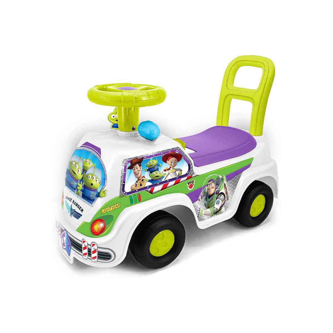 Kiddieland Space Adventure - Ride-On Car with Lights & Sounds