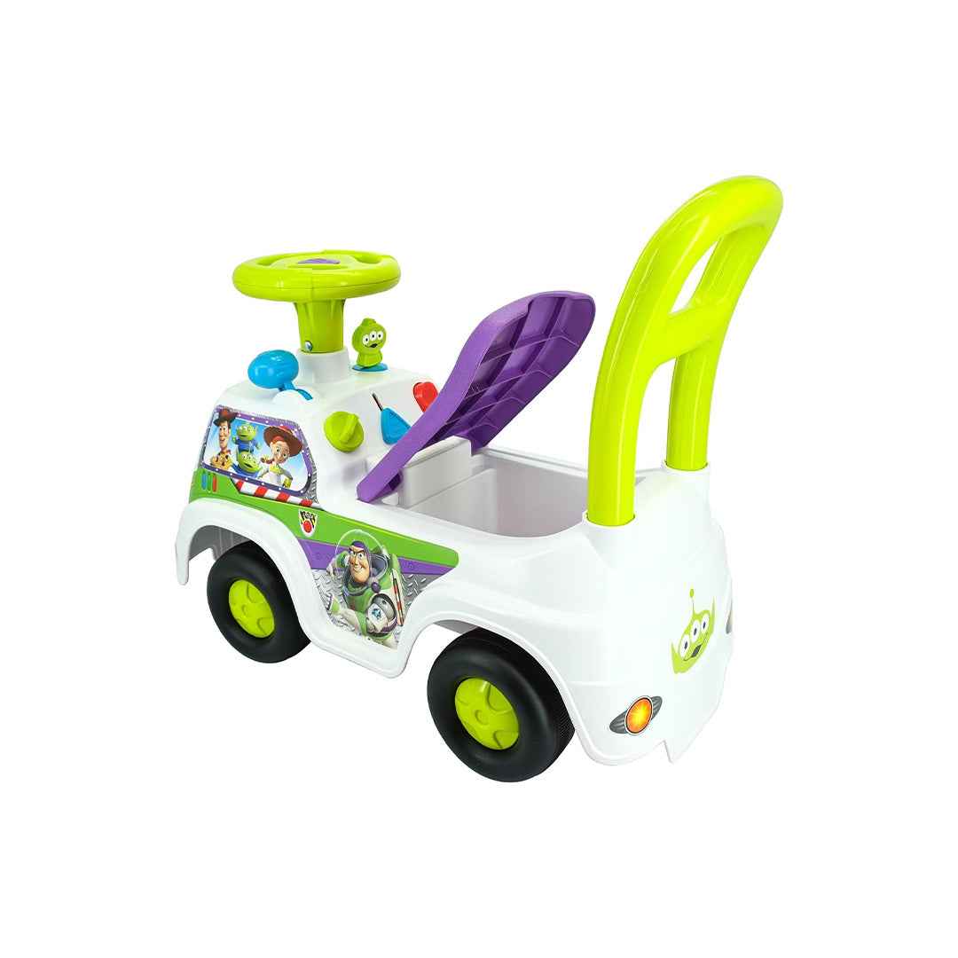 Kiddieland Space Adventure - Ride-On Car with Lights & Sounds - Toyspry