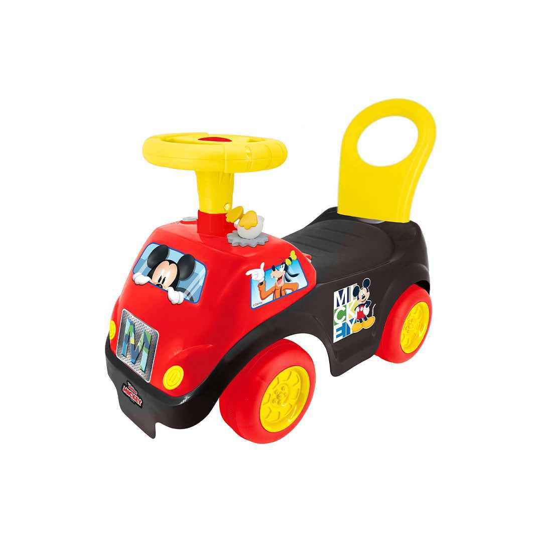 Kiddieland Mickey Mouse - Ride-On Car with Back Support - Toyspry