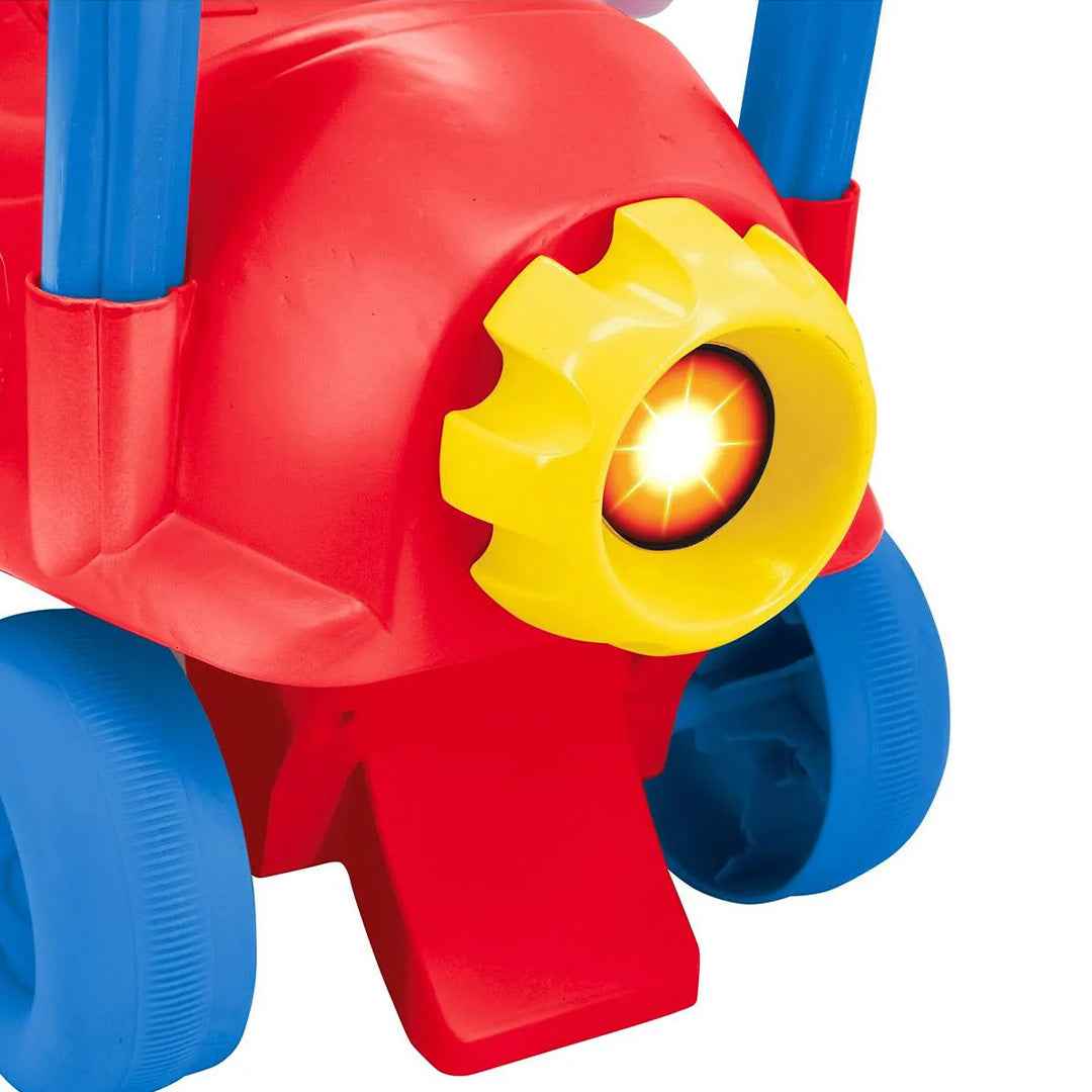 Kiddieland Mickey Mouse Spinning Lights Activity Plane - Ride-On Toy - Toyspry
