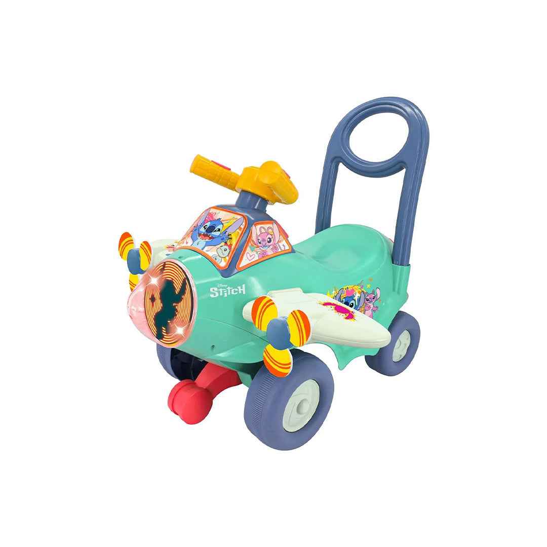 Kiddieland Stitch Activity Plane - Ride-On Toy - Toyspry