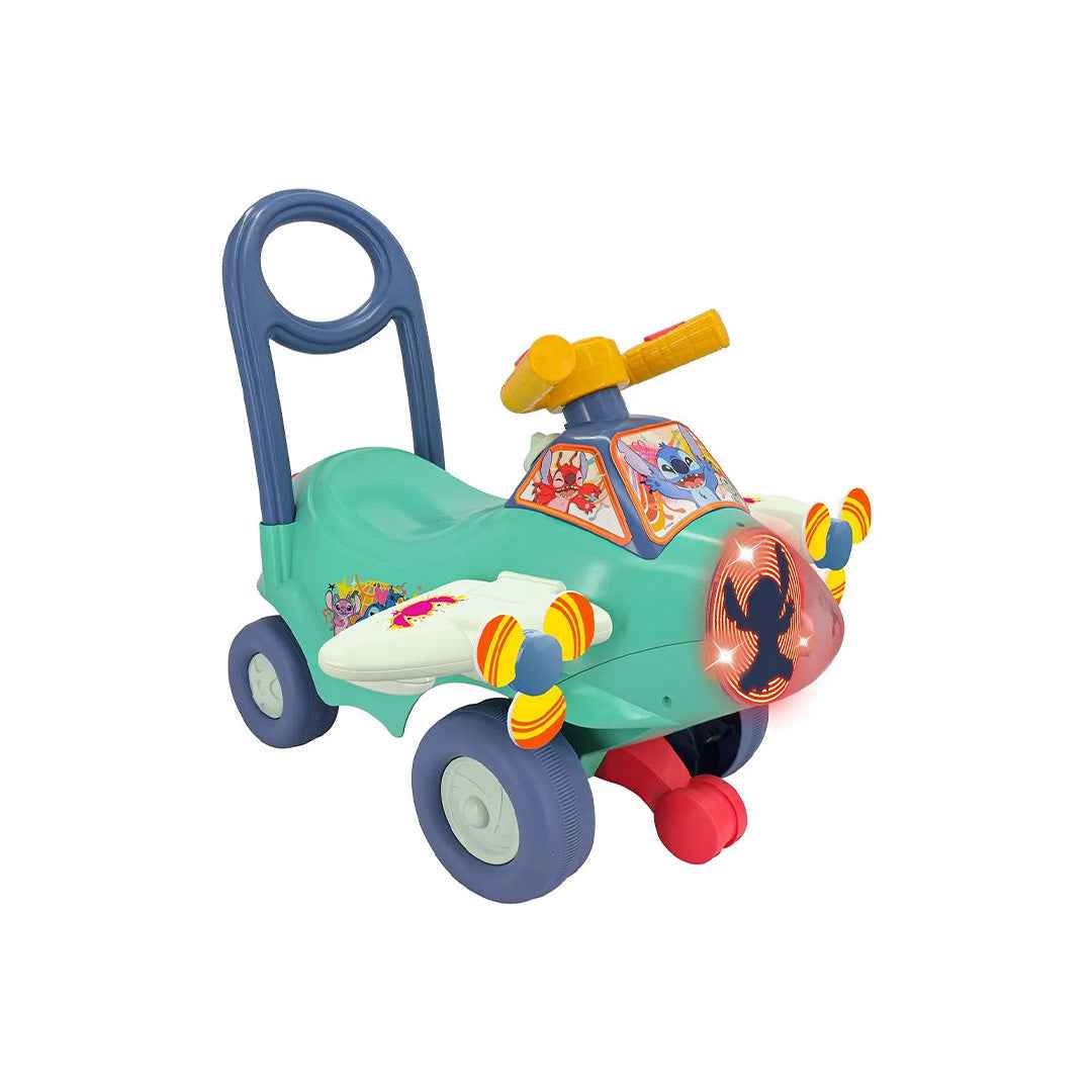 Kiddieland Stitch Activity Plane - Ride-On Toy - Toyspry